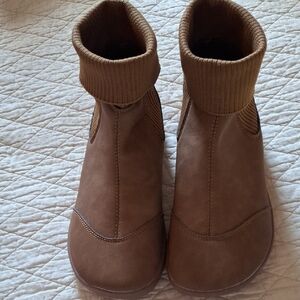 WHITIN Tan Winter Boots for Women